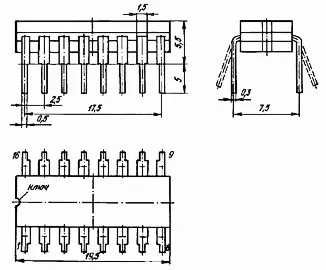 КМ155ЛА8 микросхема фото 2