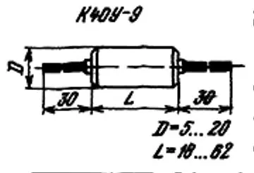 К40У-9 1000в 0.22 мкф фото 3 К40У-9 1000в 0.22 мкф фото 3