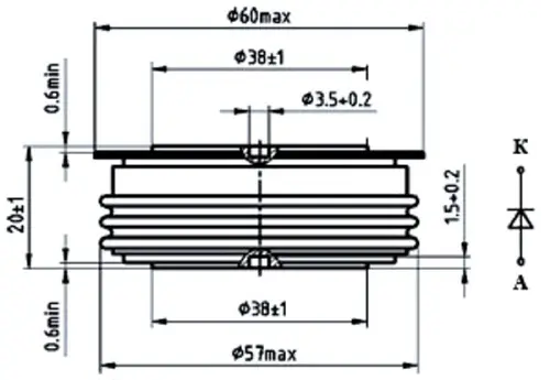 Д243-1000-24 диод фото 2 Д243-1000-24 диод фото 2