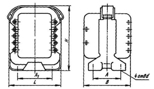 ТАН52-127/220-50В трансформатор фото 3 ТАН52-127/220-50В трансформатор фото 3