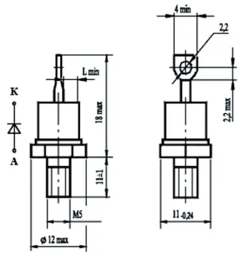 Д112-25-15 диод фото 2