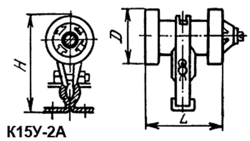 К15У-2А 8кВ 2200 пф 60квар фото 3