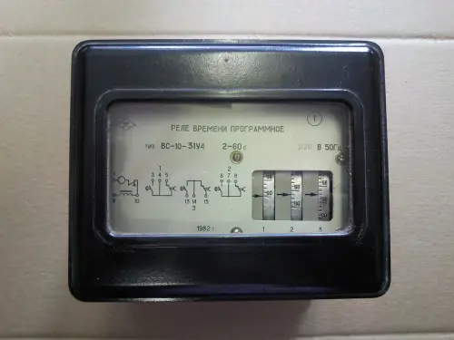 ВС10-31 2-60 сек 220В реле времени фото 2
