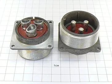 2РТ40П3ЭШ9-А вилка фото фото 2 2РТ40П3ЭШ9-А вилка Разъемы разное фото фото 2