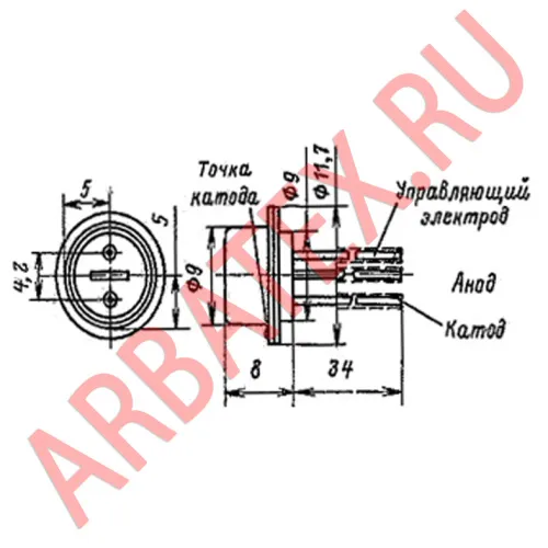 2У103В тиристор фото 3