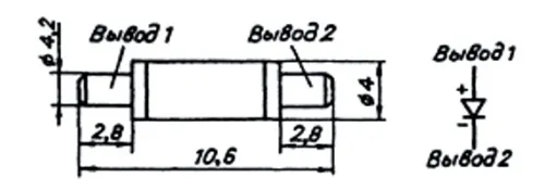 1А402А диод фото 2