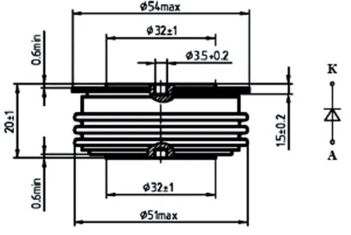 Д233-500-30 диод фото 2