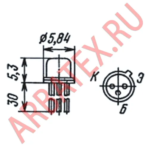 КТ201Б1 фото 3 КТ201Б1 фото 3